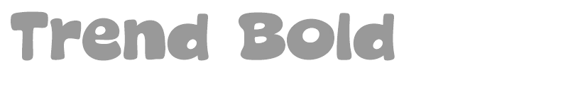 Trend Bold